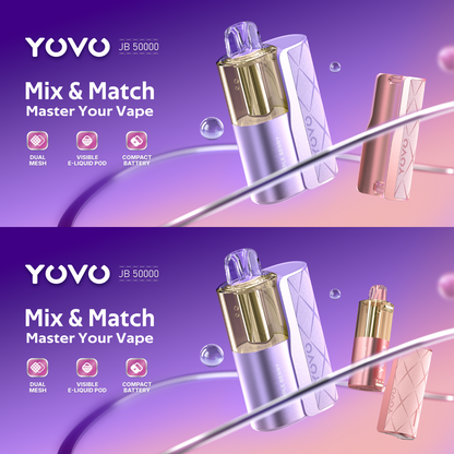 Yovo JB50000 Puffs Disposable Vape Device Kit