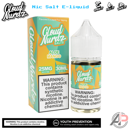 Cloud Nurdz Aloe Mango E-Liquid 100mL