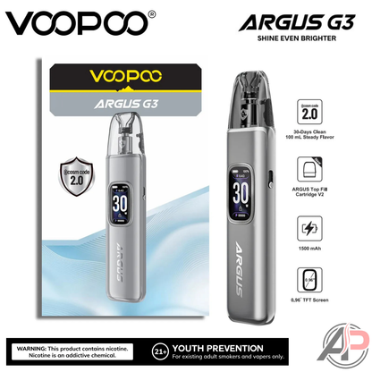 Voopoo Argus G3 30w Pod System Starter Kit Device