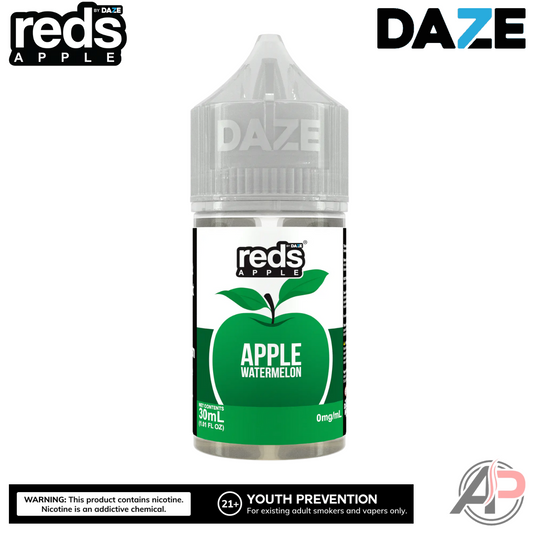 7 Daze Reds Apple Watermelon E-Liquid 100mL