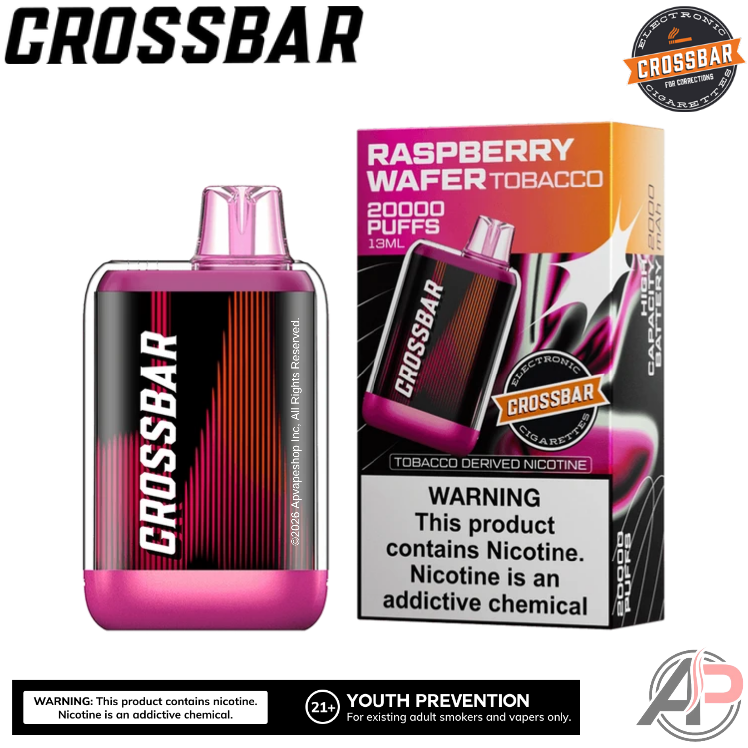 elf bar vape uk Crossbar X 20,000 Puffs Disposable - Ejuices Store