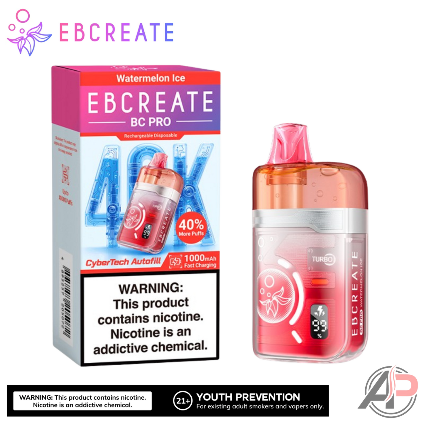 Ebcreate BC Pro 40000 Puffs Disposable Vape Device