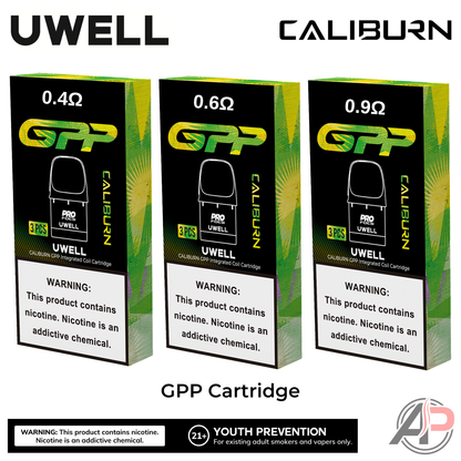 Uwell Caliburn GPP Replacement Pods 3 Pack