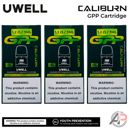 Uwell Caliburn GPP Replacement Pods 3 Pack