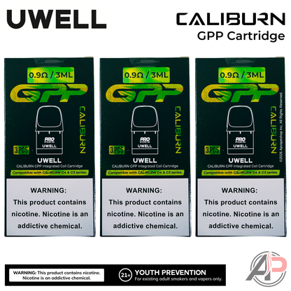 Uwell Caliburn GPP Replacement Pods 3 Pack
