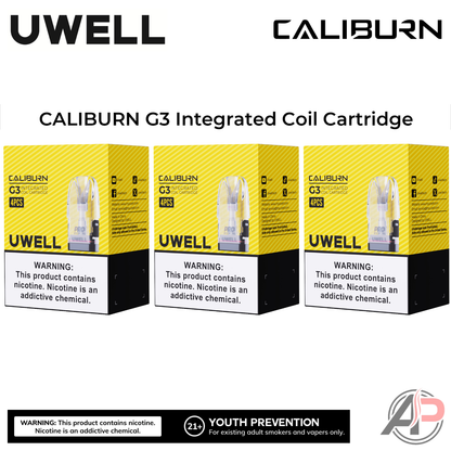 Uwell Caliburn G3 Replacement Pods 4 Pack