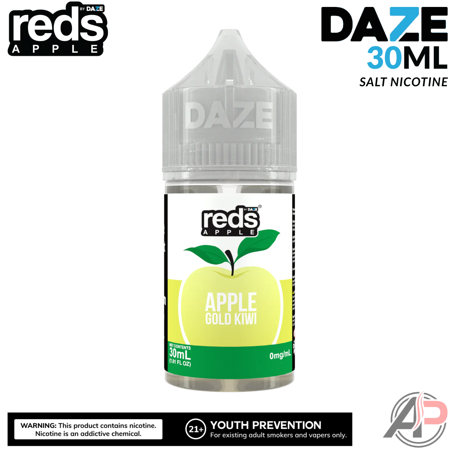 7 Daze Reds Apple Gold Kiwi Salt Nicotine 30mL