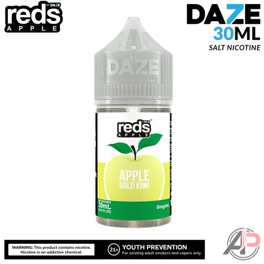 7 Daze Reds Apple Gold Kiwi Salt Nicotine 30mL