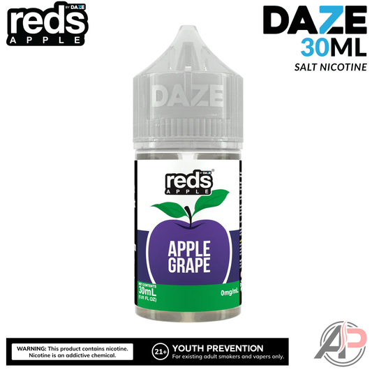 7 Daze Reds Apple Grape Salt Nicotine 30mL