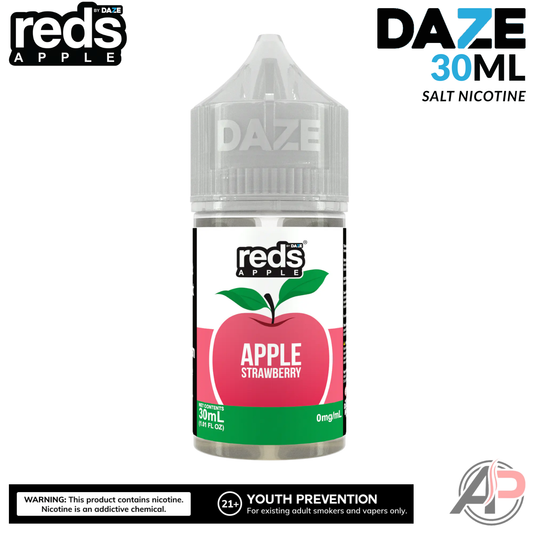 7 Daze Reds Apple Strawberry Salt Nicotine 30mL