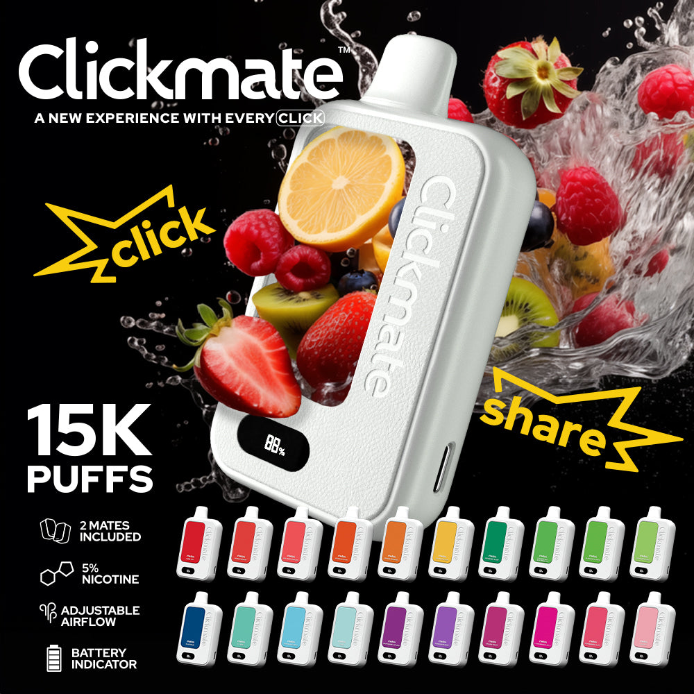 7 Daze Clickmate 15000 Puffs Starter Kit Order Online – Apvs