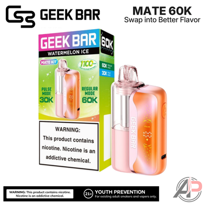 Geek Bar Mate 60,000 Puffs Disposable Vape Device Kit