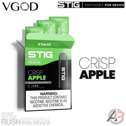 Vgod Stig Disposable Vape Device 3 Pack