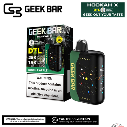 Geek Bar Hookah X 25,000 Puffs Disposable Vape Device
