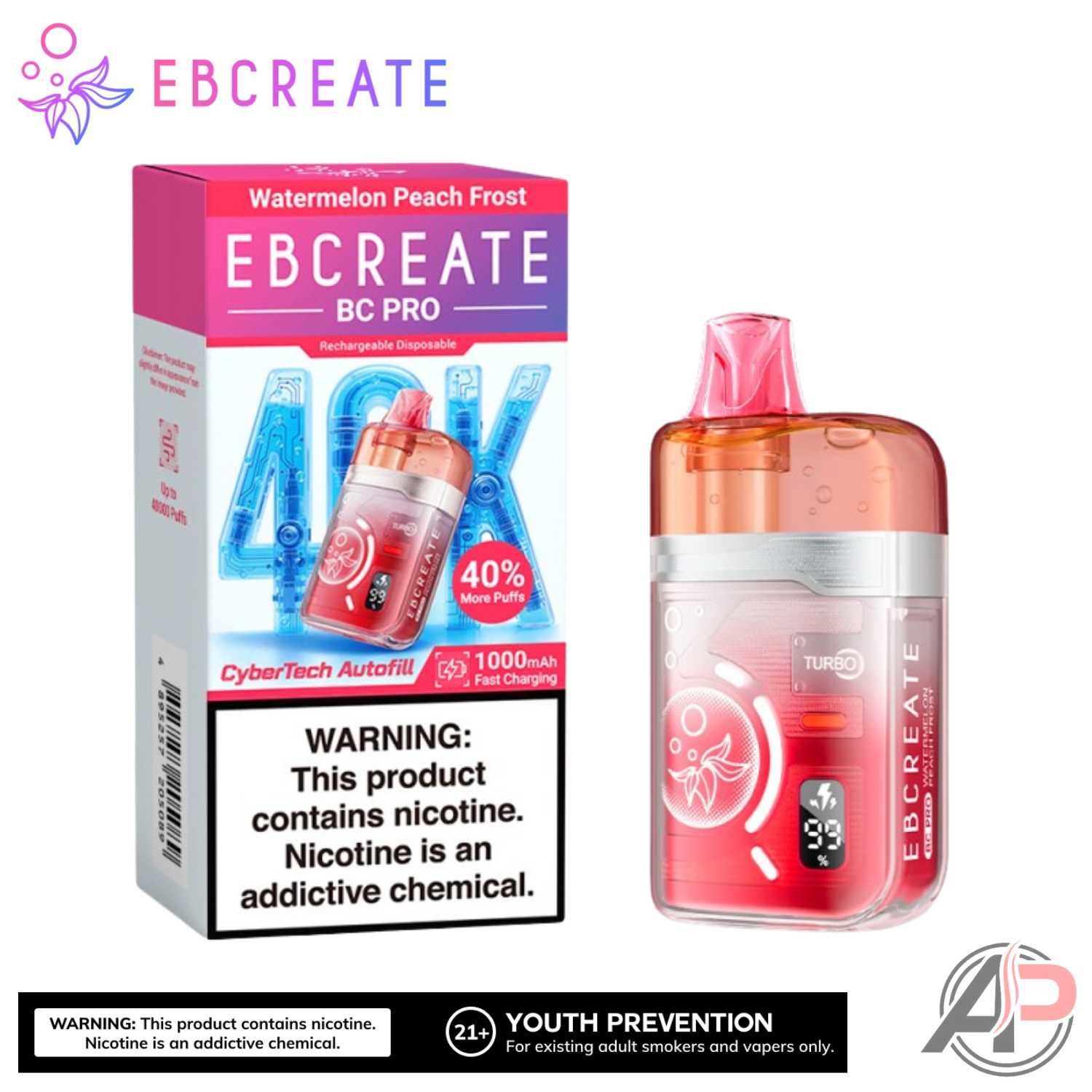 Ebcreate BC Pro 40000 Puffs Disposable Vape Device