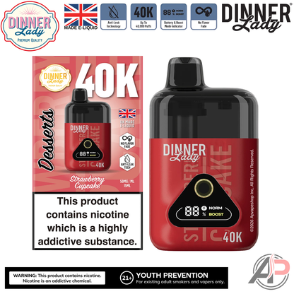 Dinner Lady Desserts 40,000 Puffs Disposable Vape Device