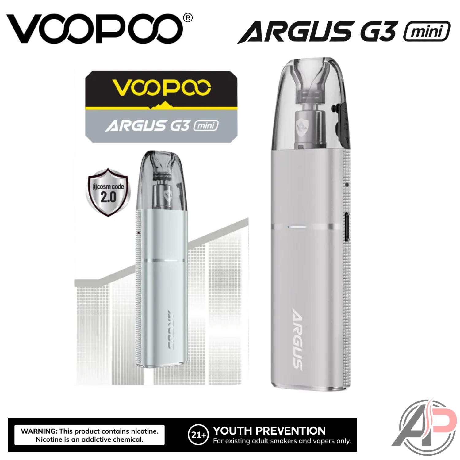 Voopoo Argus G3 Mini Pod System Starter Kit Device