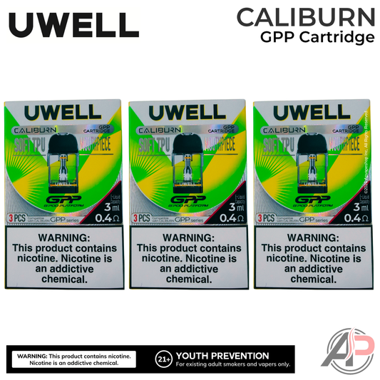 Uwell Caliburn GPP Replacement Pods 3 Pack