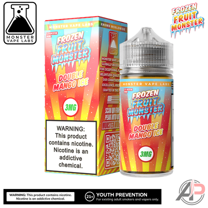 Double Mango Ice E-Liquid By Frozen Fruit Monster Vape Labs 100mL