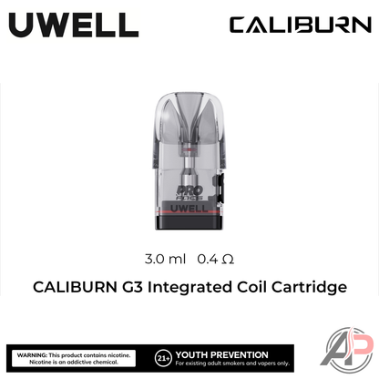 Uwell Caliburn G3 Replacement Pods 4 Pack