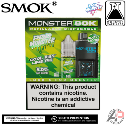 Smok Monster 80k Puffs Refillable Disposable Vape Device