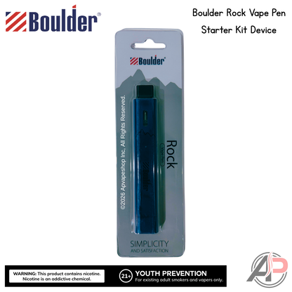 Boulder Rock Vape Pen Starter Kit Device