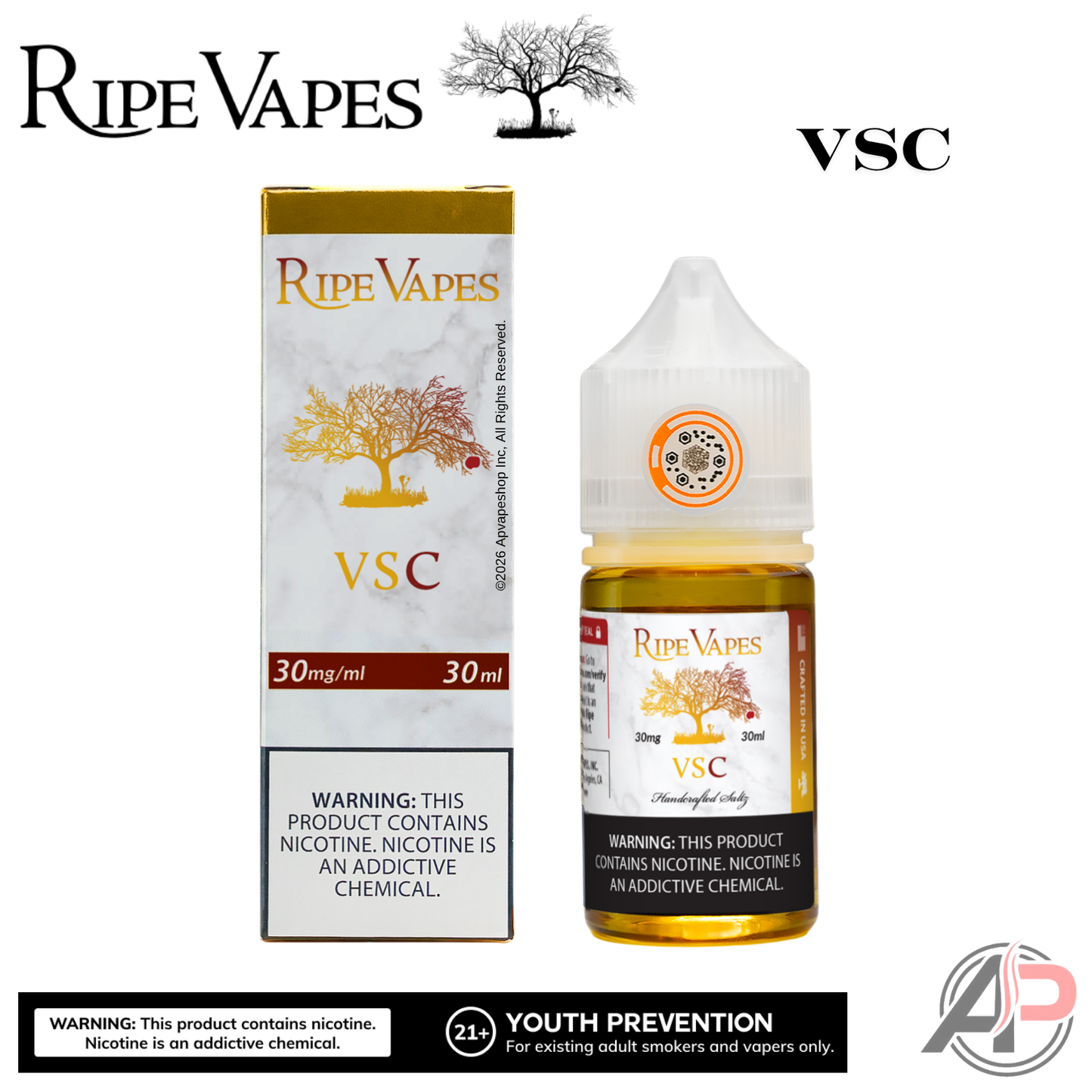 Ripe Vapes VSC E-Liquid 120mL