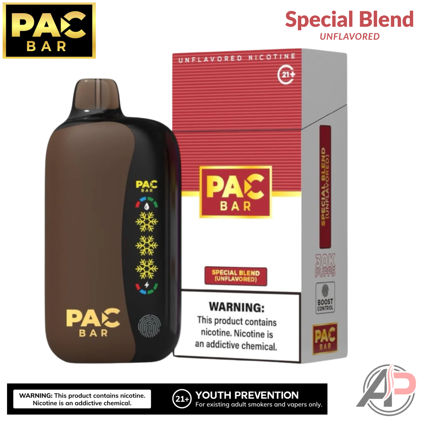 Pac Bar 30k Puffs Disposable Vape Device
