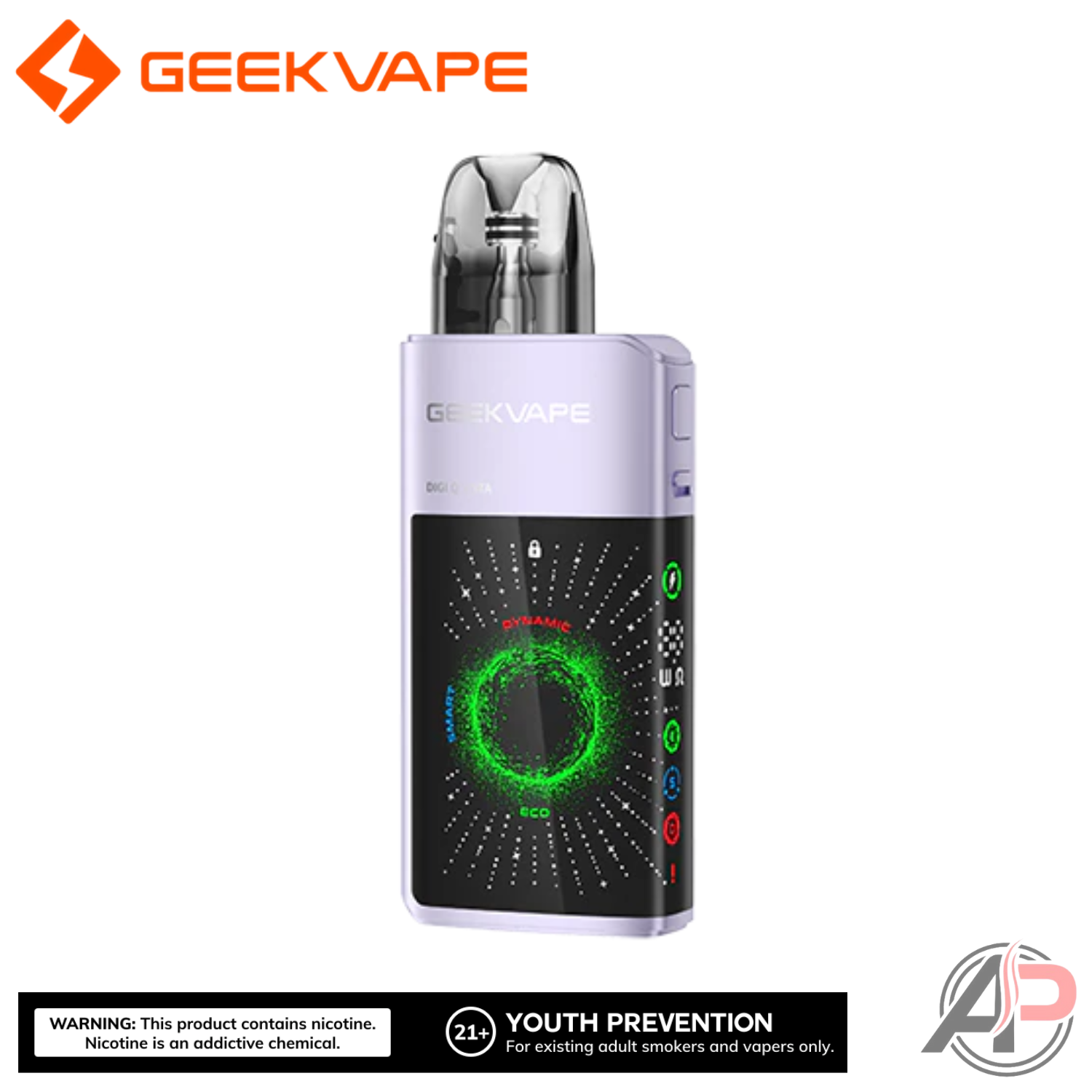 Geek Vape Digi-Q Vista 35W Pod System Starter Kit Device Apvs Geek Vape Digi-Q Vista 35W Pod System Starter Kit Device Apvs