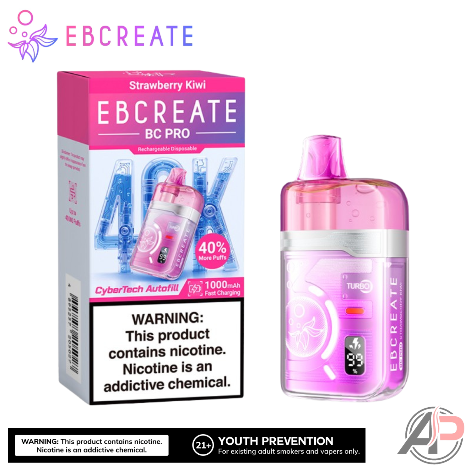 Ebcreate BC Pro 40000 Puffs Disposable Vape Device Apvs Ebcreate BC Pro 40000 Puffs Disposable Vape Device Apvs