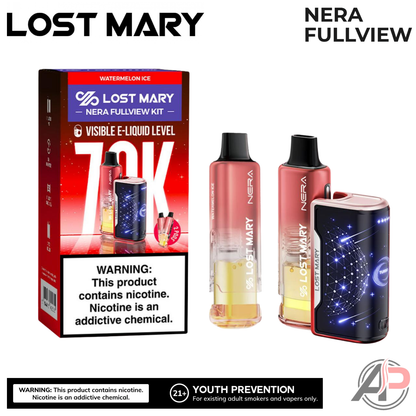 Lost Mary Nera Fullview 70k Puffs Disposable Vape Device Kit