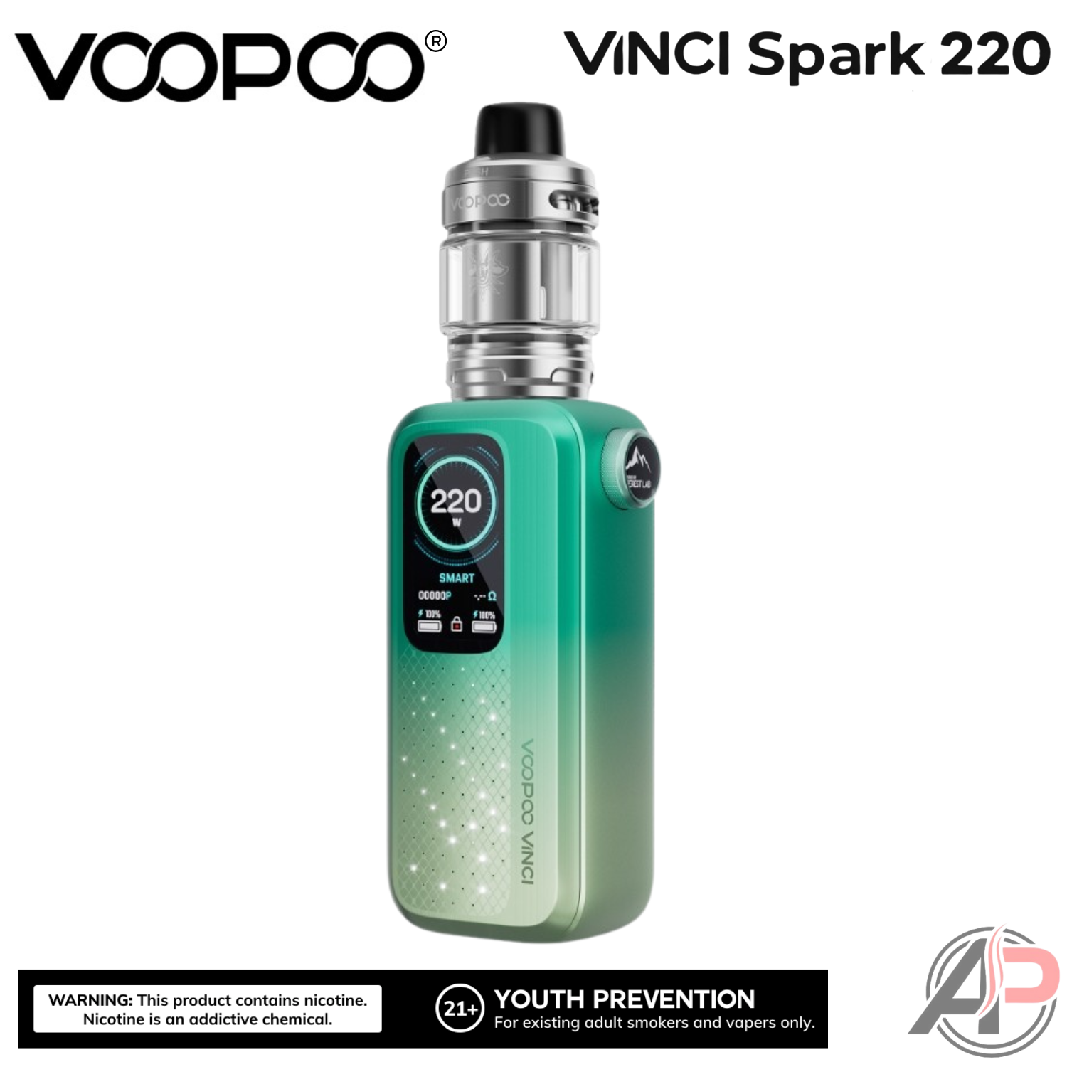 Voopoo Vinci Spark 220W Box Mod Starter Kit Device