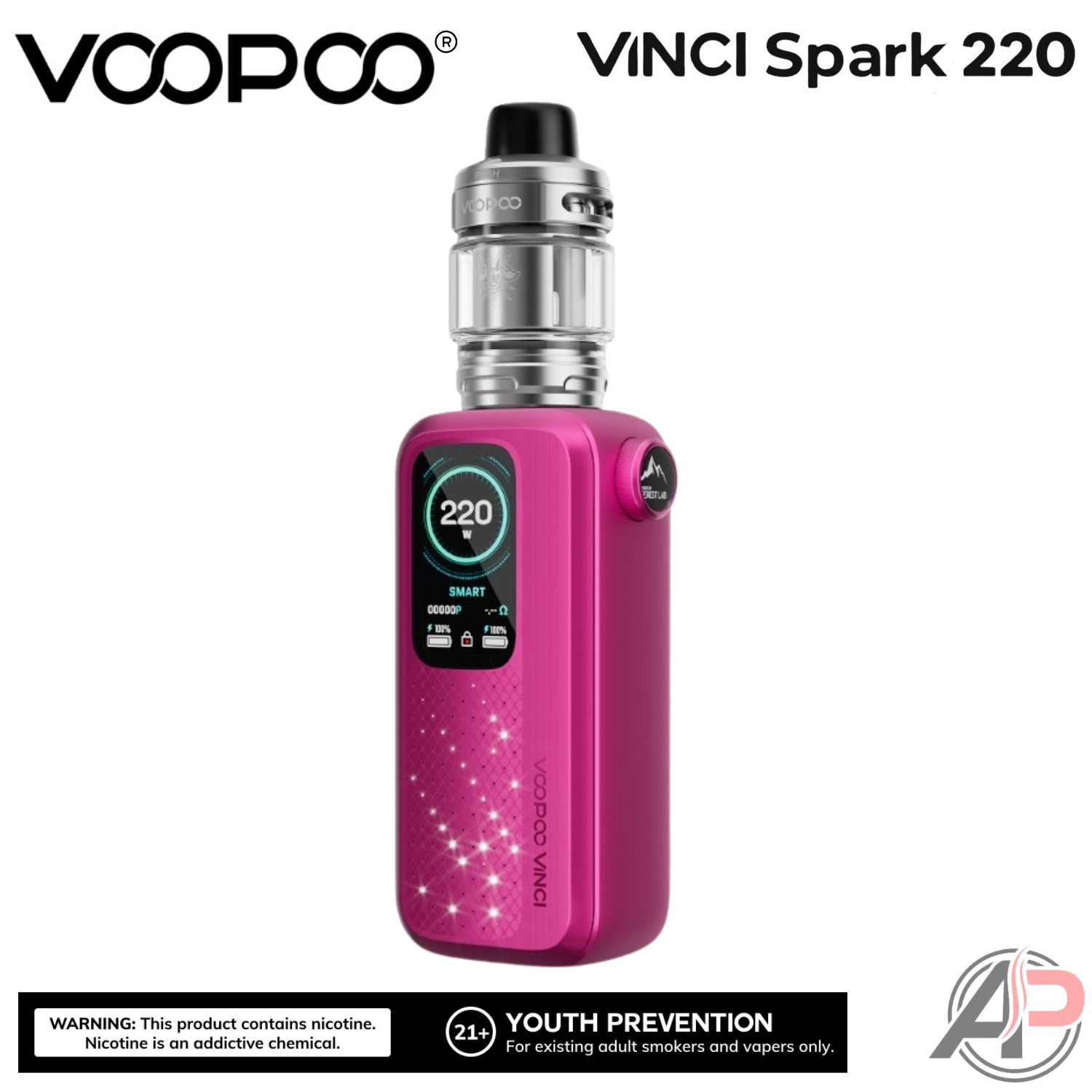 Voopoo Vinci Spark 220W Box Mod Starter Kit Device