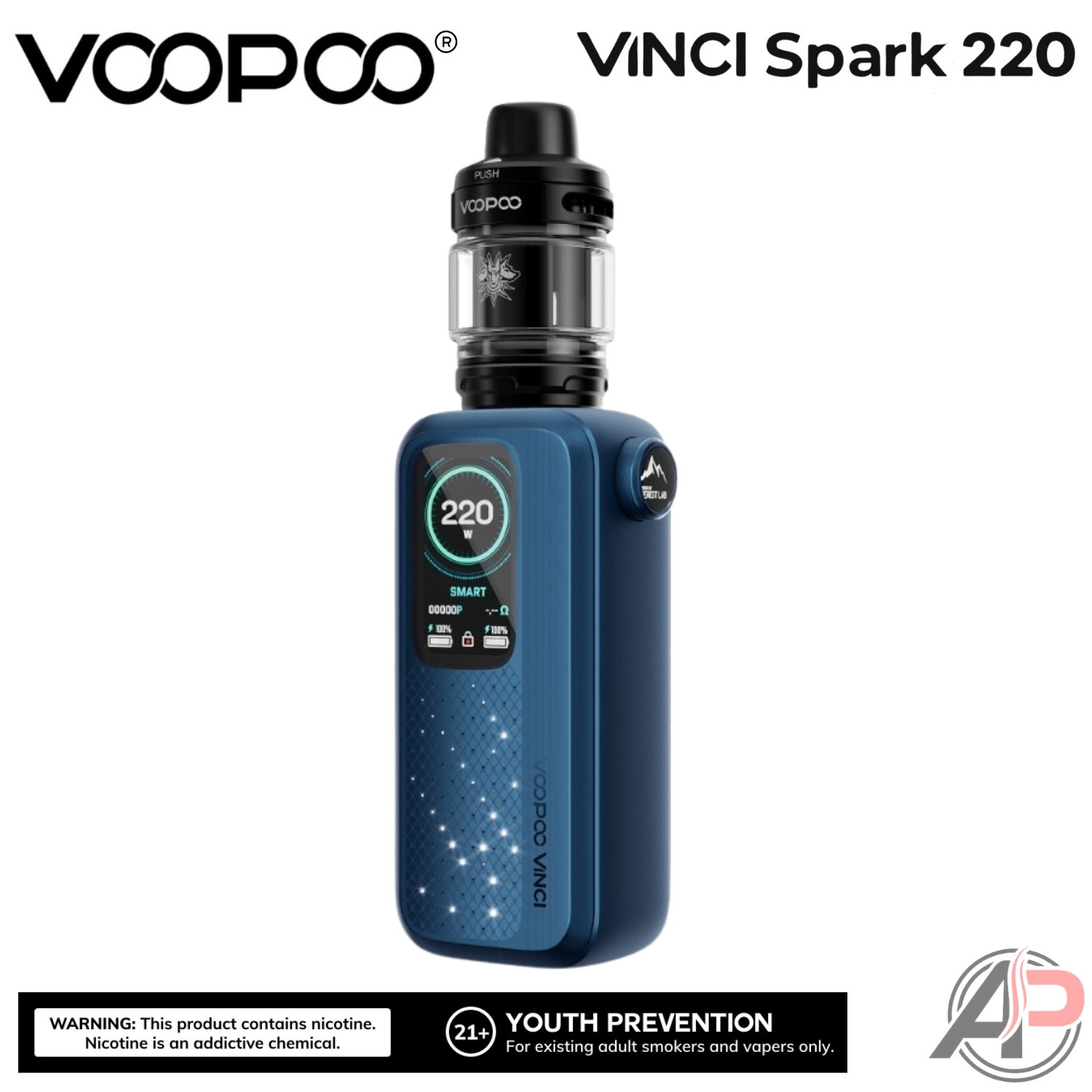 Voopoo Vinci Spark 220W Box Mod Starter Kit Device