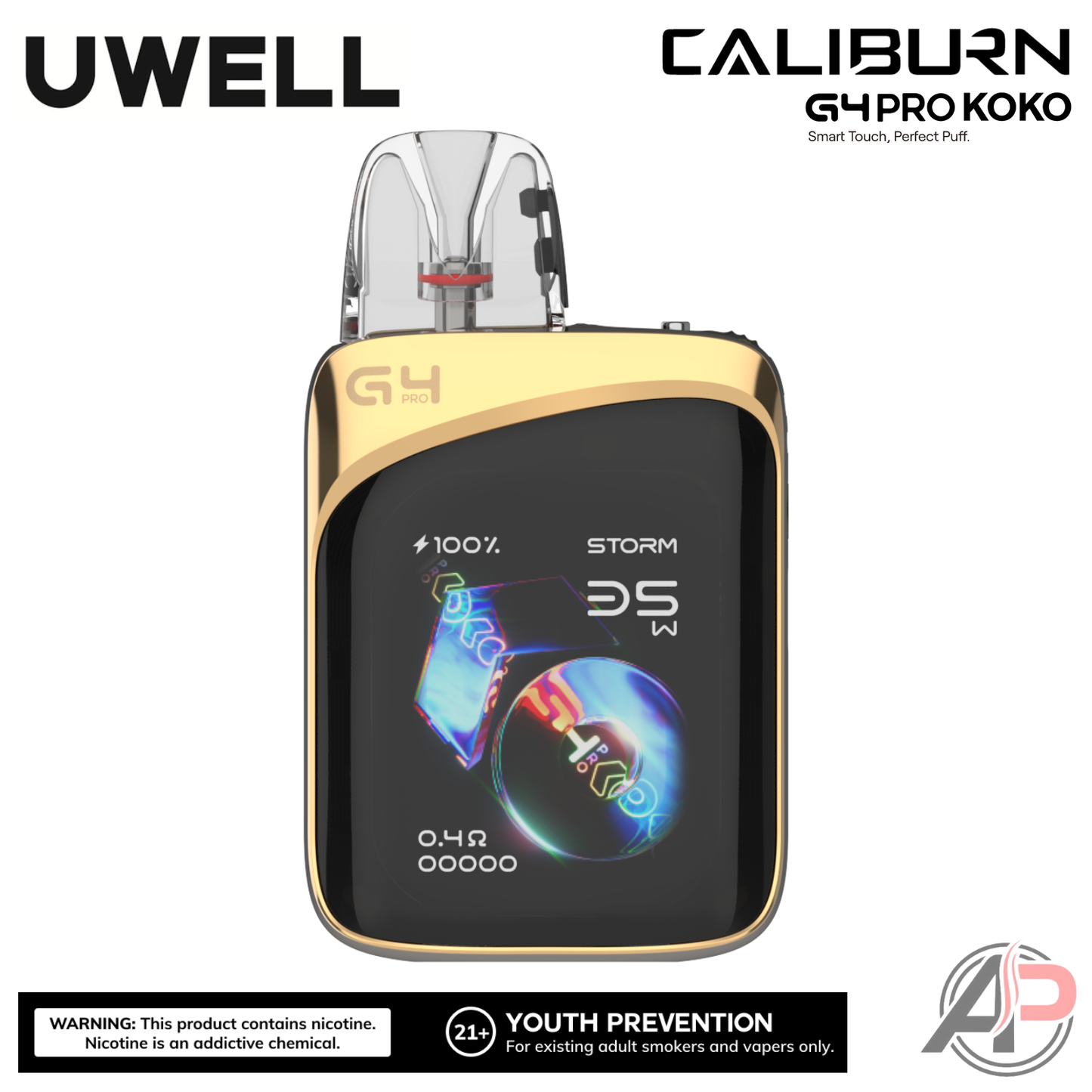 Uwell Caliburn G4 Pro Koko 35W Pod System Starter Kit Device