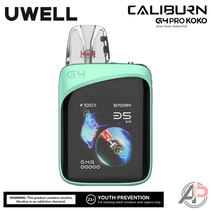 Uwell Caliburn G4 Pro Koko 35W Pod System Starter Kit Device