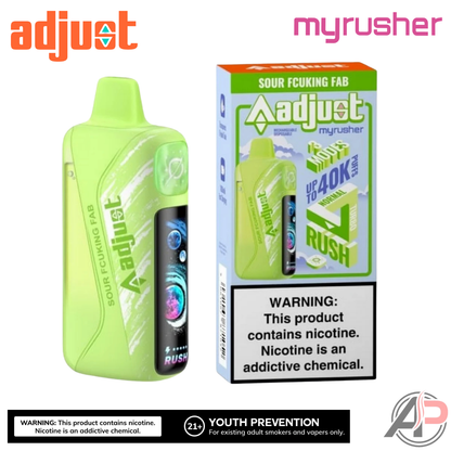Adjust MyRusher 40k Puffs Disposable Vape Device