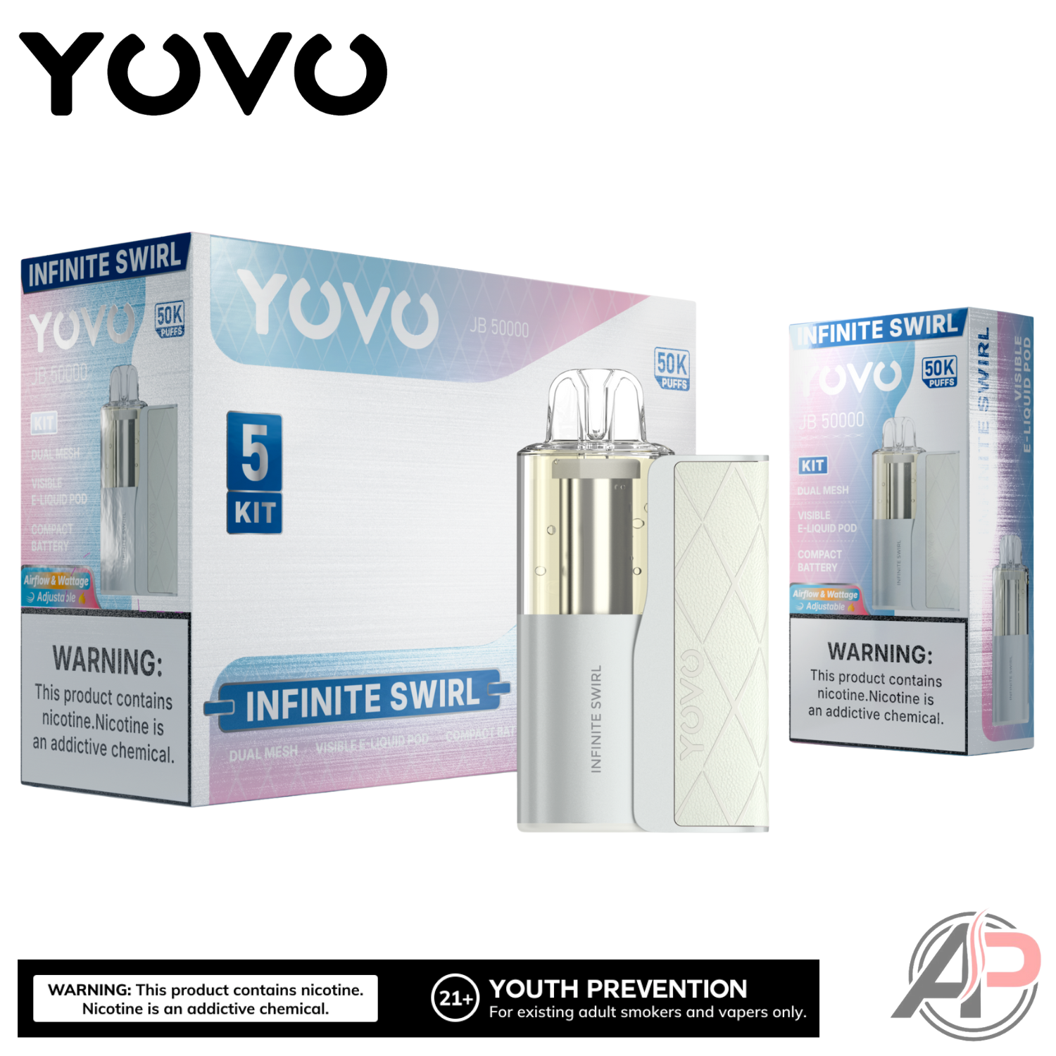 Yovo JB50000 Puffs Disposable Vape Device Kit