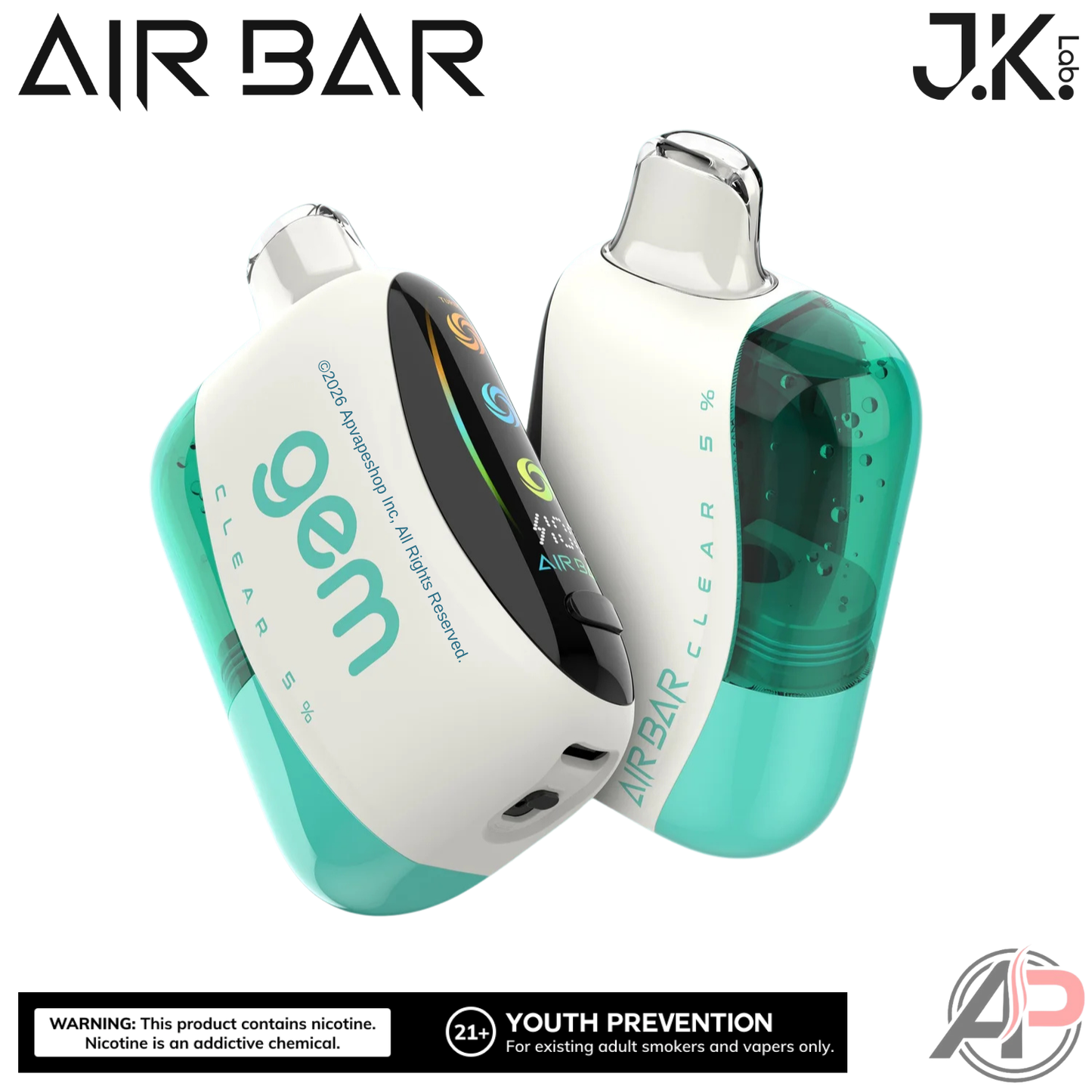 Air Bar Gem 50k Puffs Disposable Vape Device