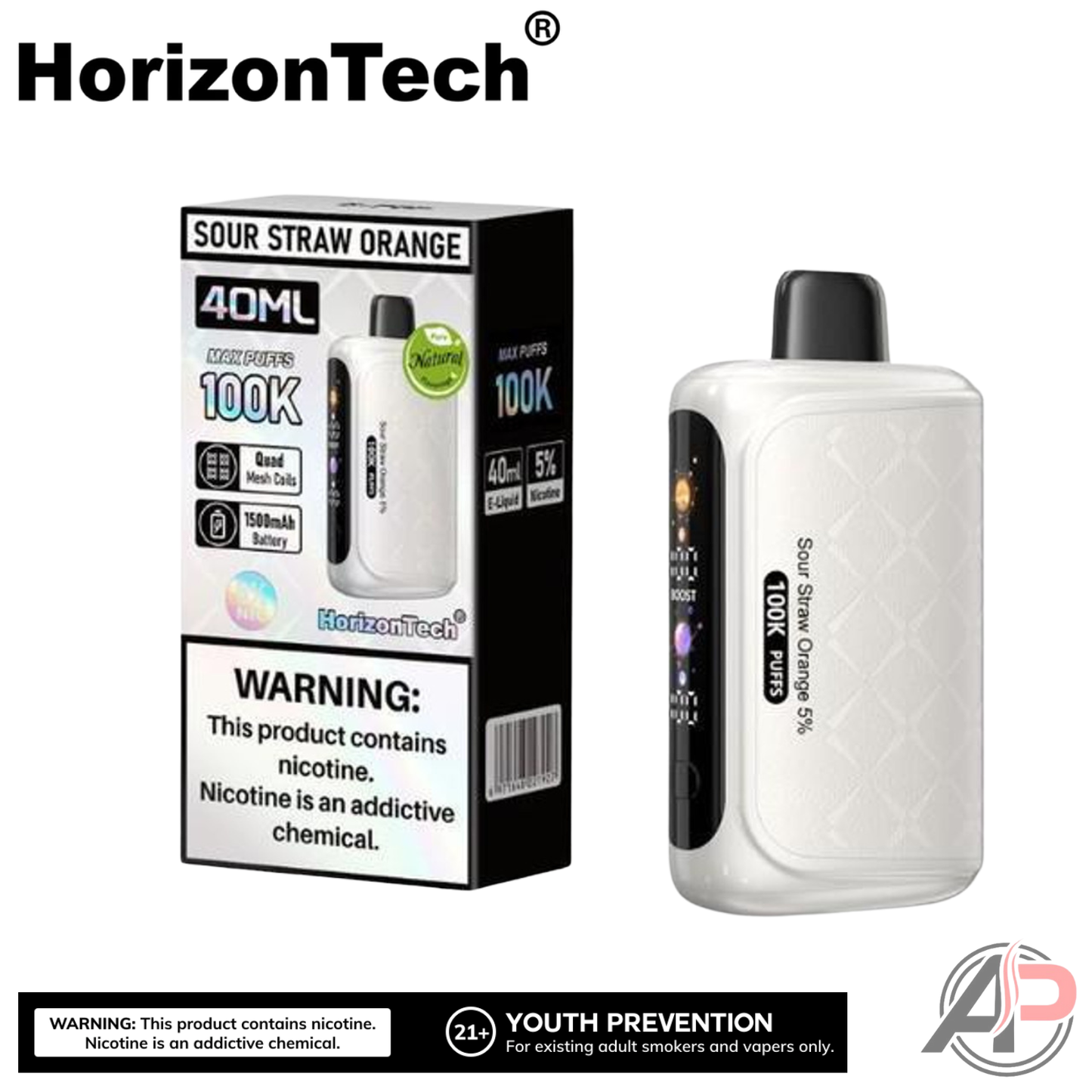 HorizonTech Max 100k Puffs Disposable Vape Device