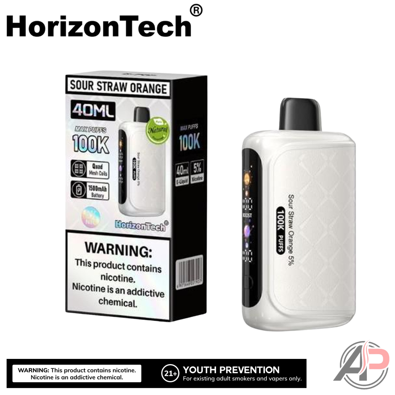 HorizonTech Max 100k Puffs Disposable Vape Device