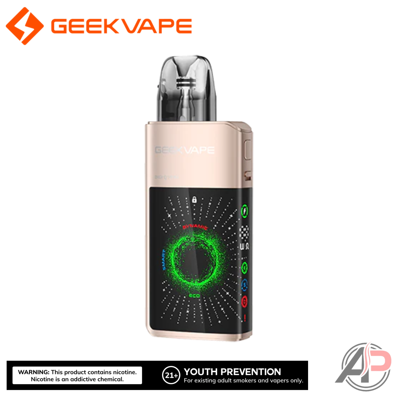 Geek Vape Digi-Q Vista 35W Pod System Starter Kit Device Apvs Geek Vape Digi-Q Vista 35W Pod System Starter Kit Device Apvs