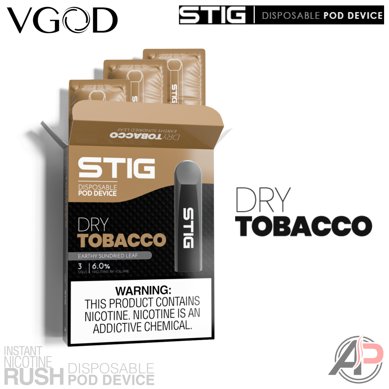 VGOD STIG Disposable Vape Pen | Vaping Device | E-Cigarette Apvs VGOD STIG Disposable Vape Pen | Vaping Device | E-Cigarette Apvs