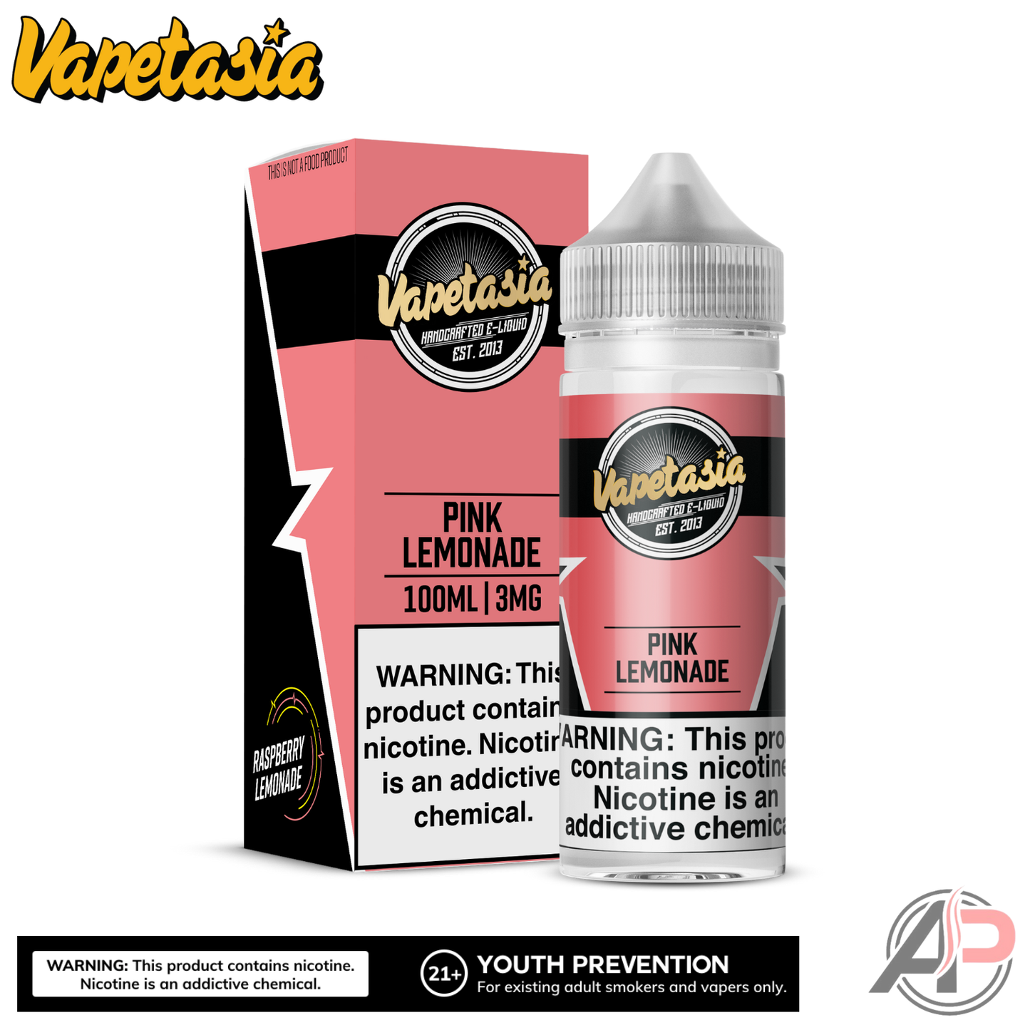 Vapetasia Pink Lemonade 100mL E-Liquid