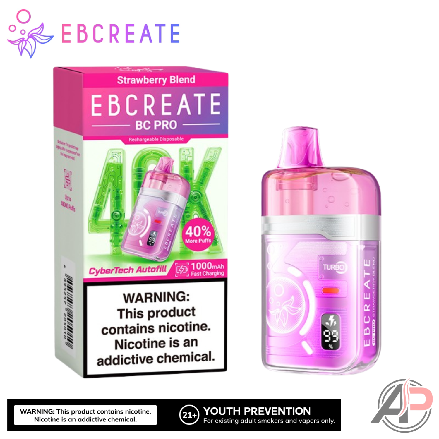 Ebcreate BC Pro 40000 Puffs Disposable Vape Device