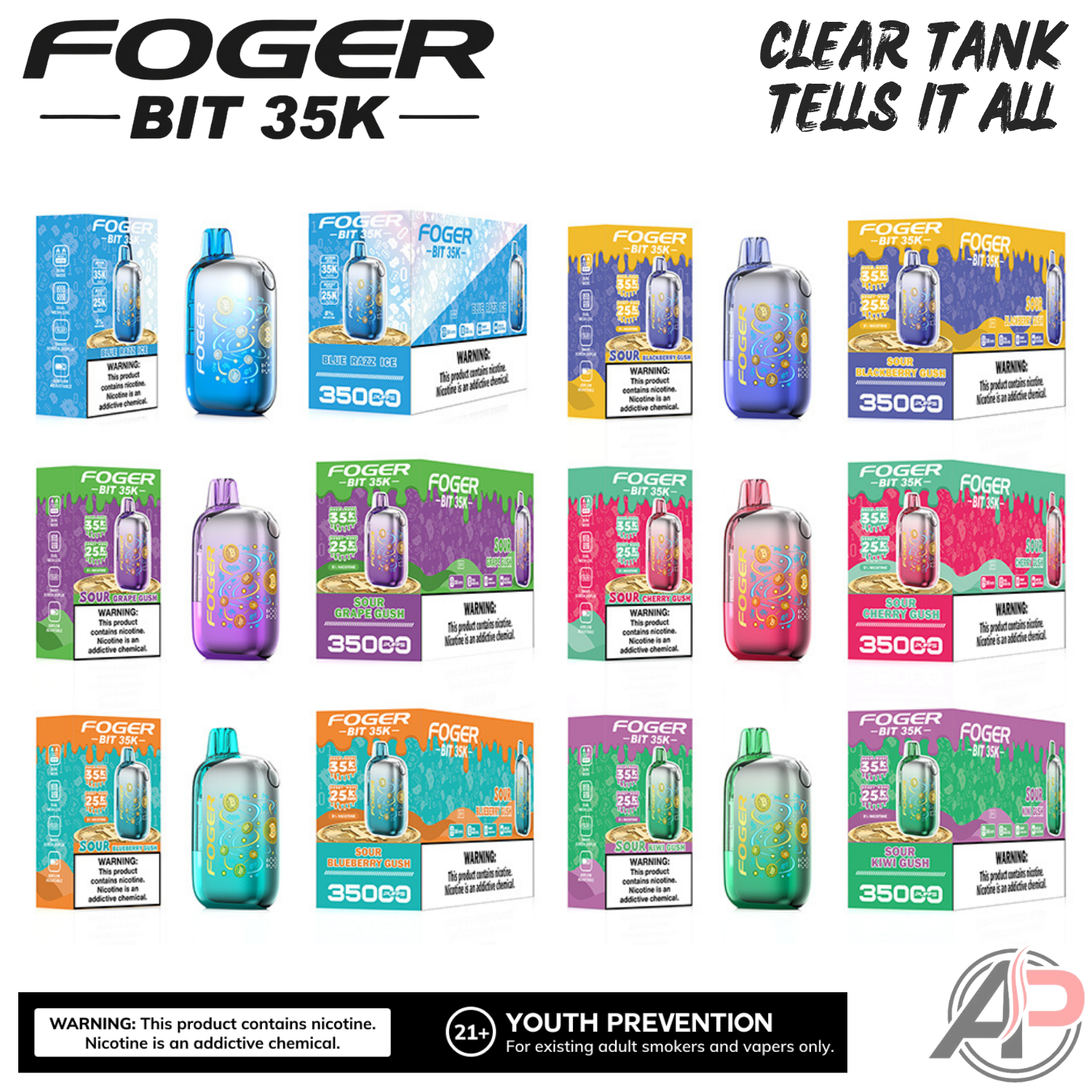 Foger Bit 35k Puffs Disposable Vape Device Apvs Foger Bit 35k Puffs Disposable Vape Device Apvs