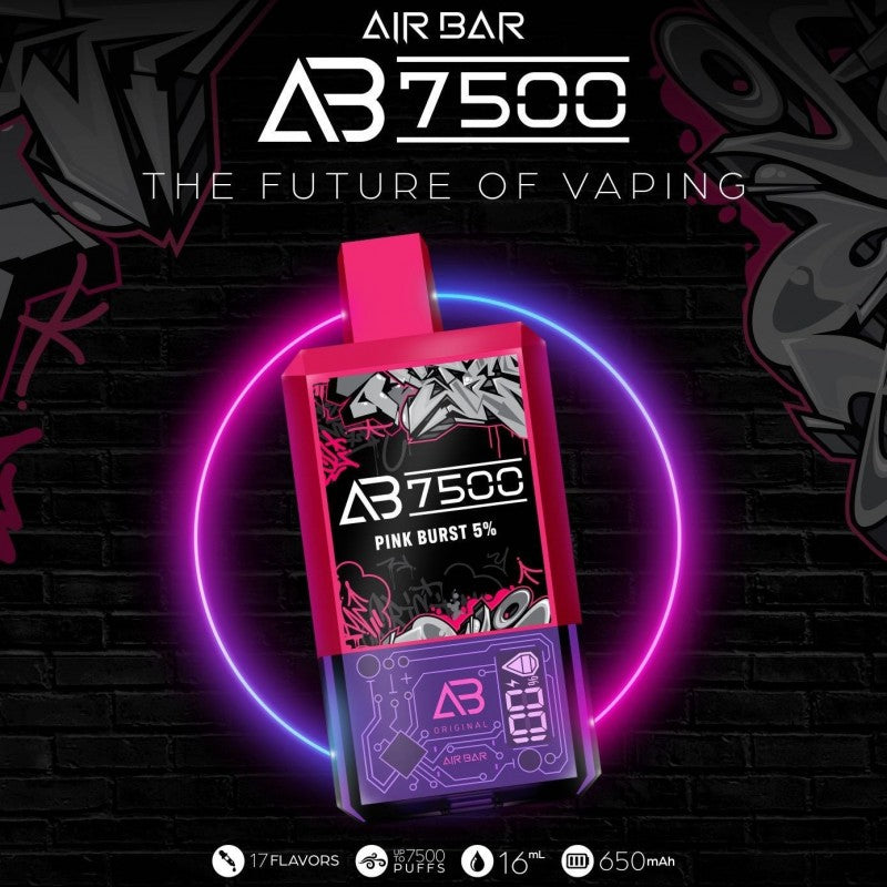 Air Bar AB7500 7500 Puffs All Flavors Apvs Air Bar AB7500 7500 Puffs All Flavors Apvs