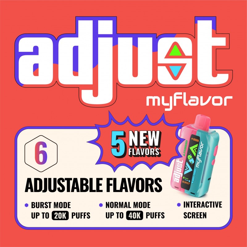 Adjust MyFlavor 40K Puffs Disposable Vape Device