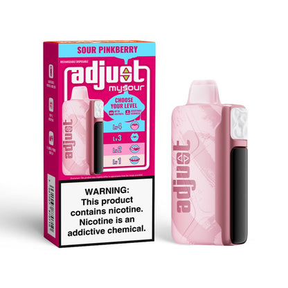 Adjust MySour 40K Puffs Disposable Vape Device Sour Pinkberry