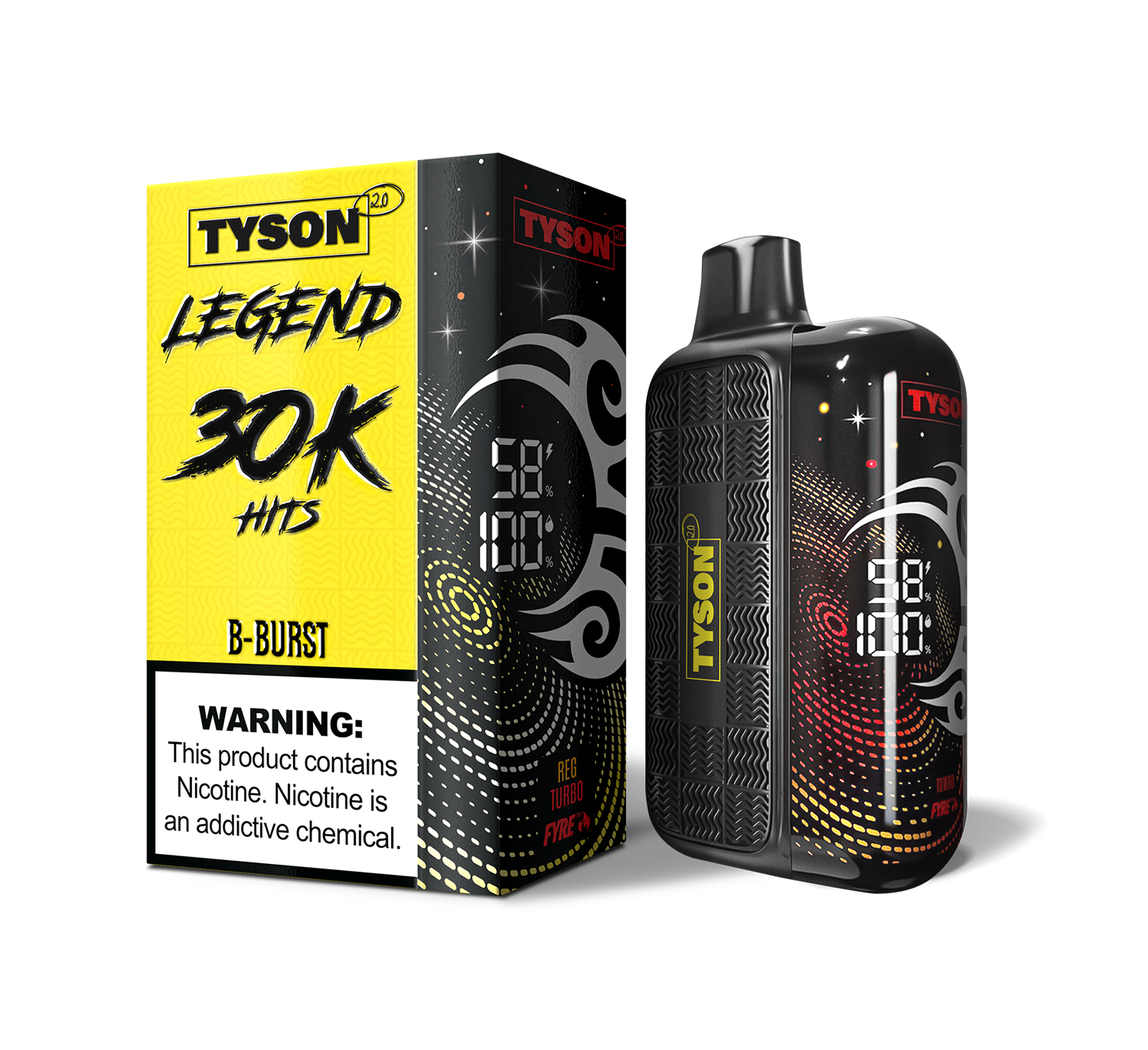 Tyson 2.0 Legend 30,000 Puffs Disposable Vape Device